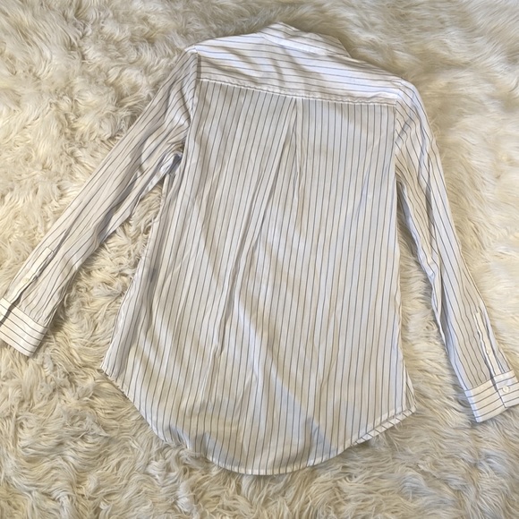 🍋[ Apt. 9 ] Pinstripe Embellished Blouse - Picture 8 of 11